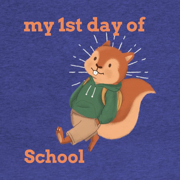 my 1st day at school by Zipora